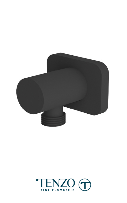 HC-308-MB - Wall supply elbow matte black