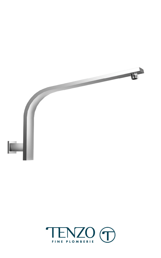 SA-504-CR - Bras de douche mural 43cm [17po] laiton chrome