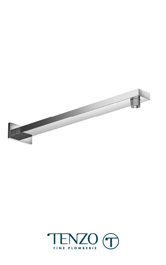 SA-602-CR - Bras de douche mural 38cm [15po] laiton chrome