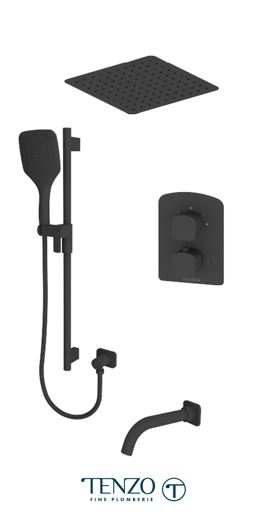 DEPB33-511645-MB - Ensemble de douche T-Box, 3 fonctions, Delano