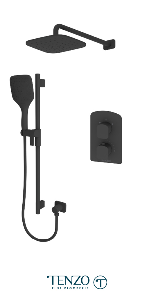 DET32-20114-MB - Ensemble de douche T-Box, 2 fonctions, Delano