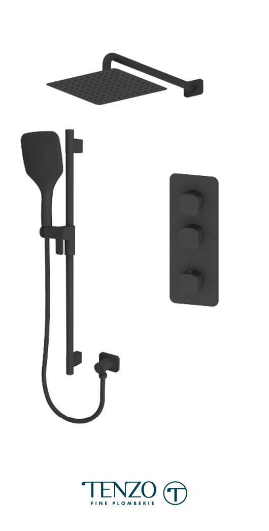 DET42-20111-MB - Ensemble de douche T-Box, 2 fonctions, Delano