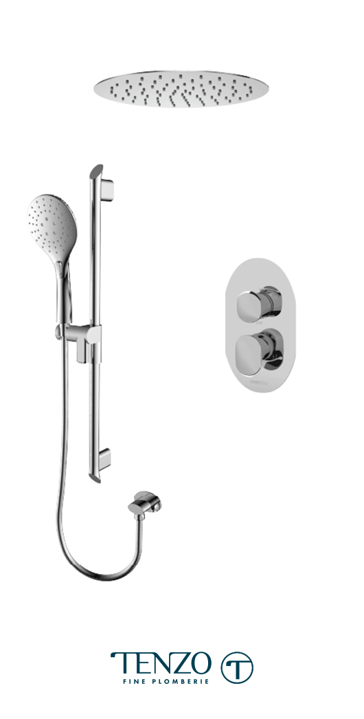 FLPB32-21163-CR - Shower kit, 2 functions