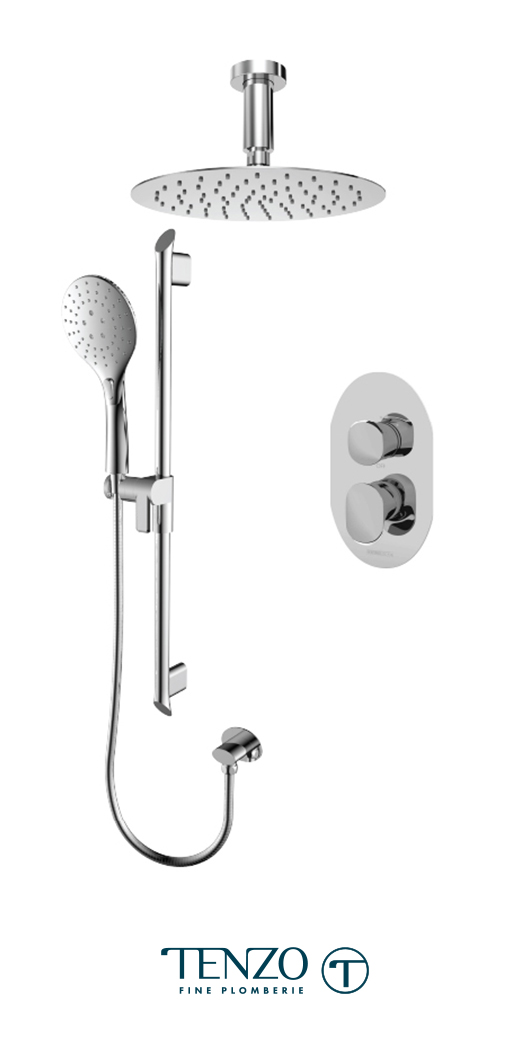 FLPB32-21331-CR - Shower kit, 2 functions