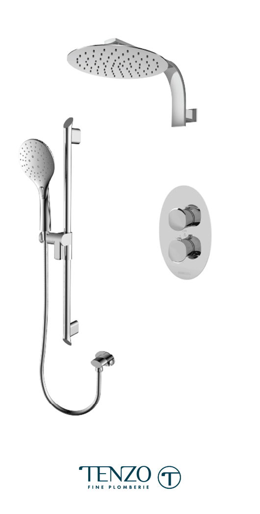 FLT32-20119-CR - Shower kit, 2 functions