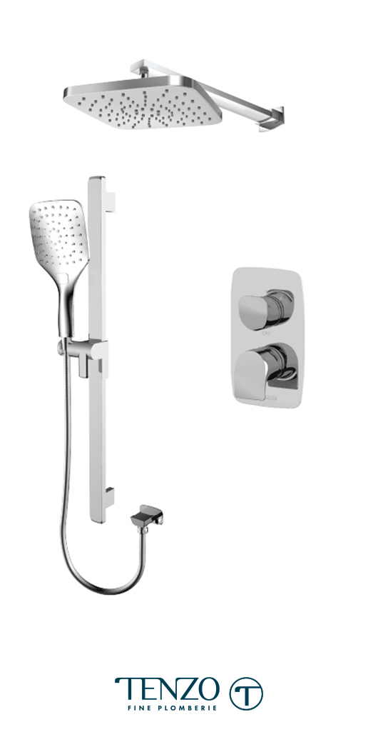 NUPB32-20114-CR - Shower kit, 2 functions