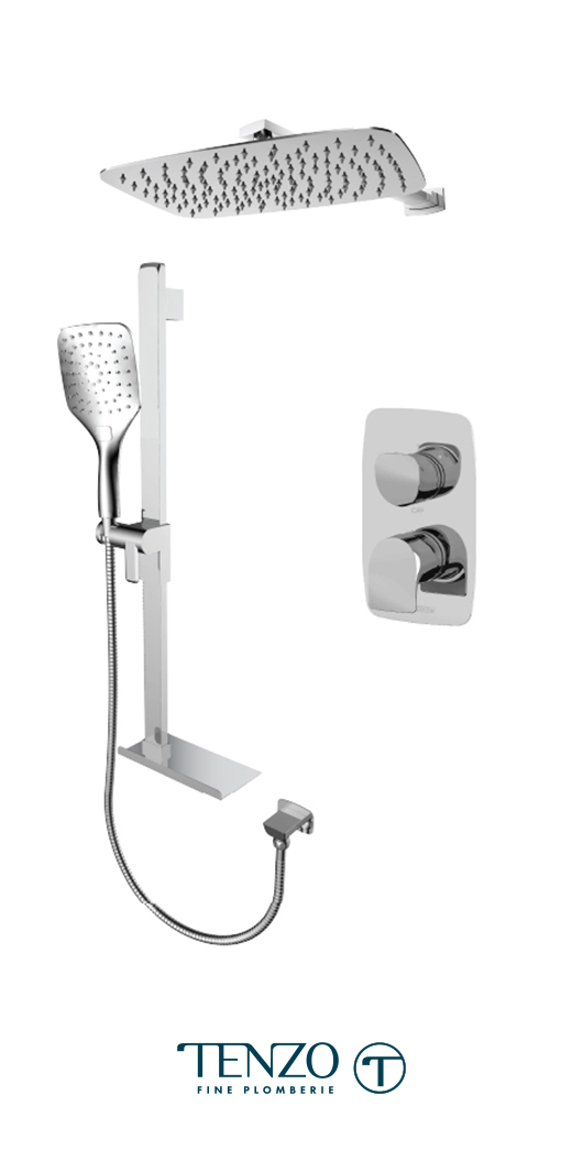 NUPB32-20310-CR - Shower kit, 2 functions