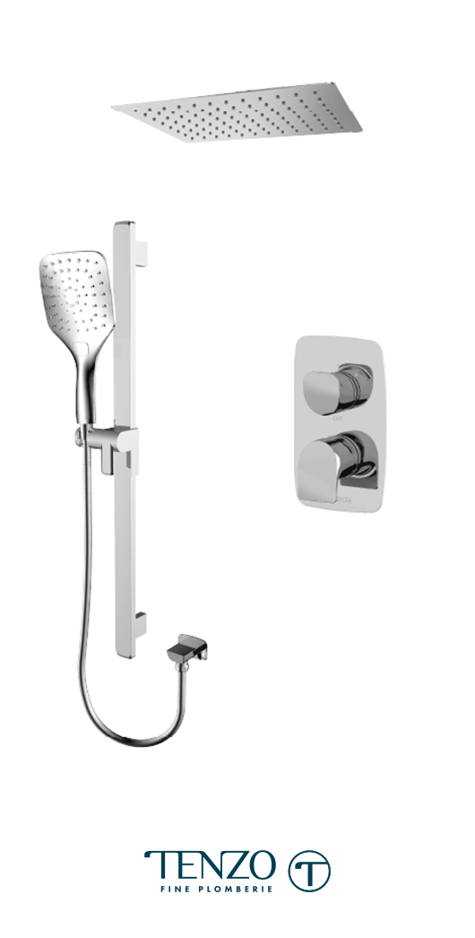 NUPB32-21167-CR - Shower kit, 2 functions