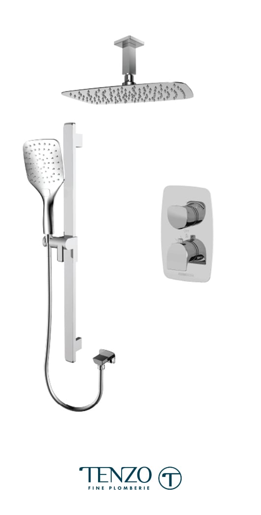 NUT32-21130-CR - Shower kit, 2 functions