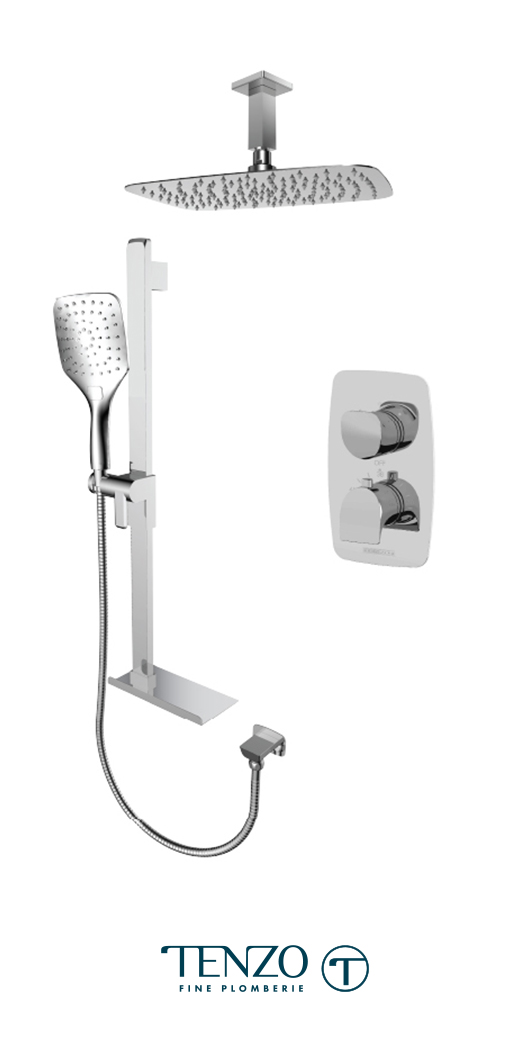 NUT32-21330-CR - Shower kit, 2 functions