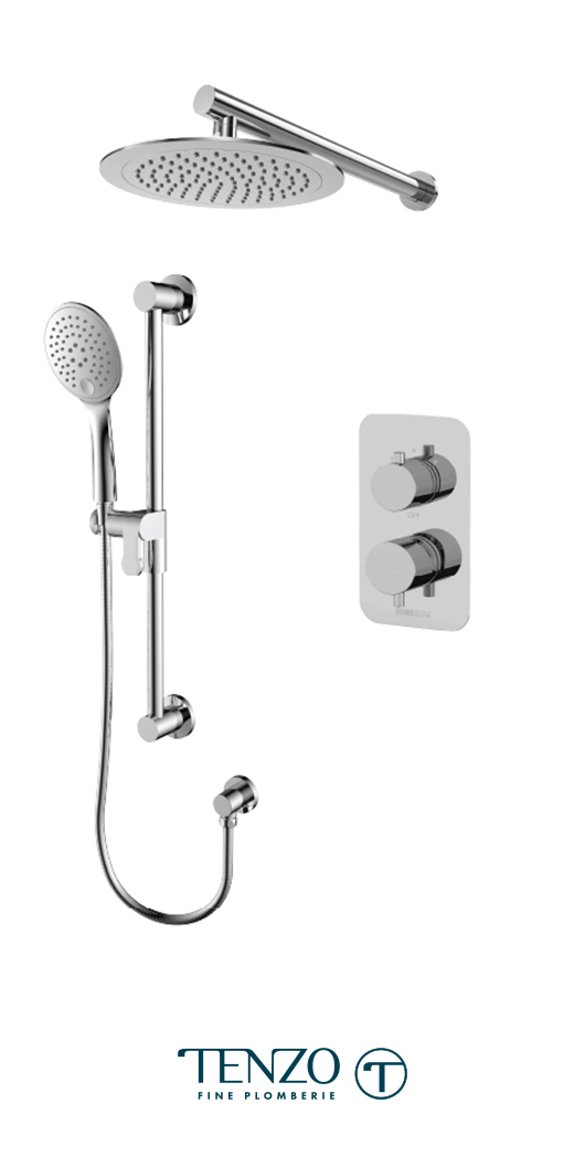 RUPB32-20114-CR - Shower kit, 2 functions
