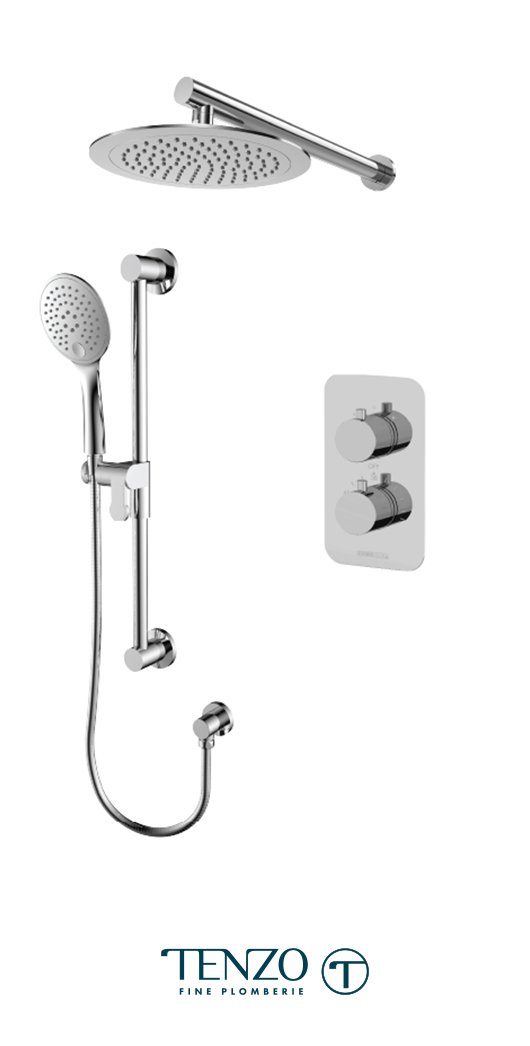RUT32-20114-CR - Shower kit, 2 functions