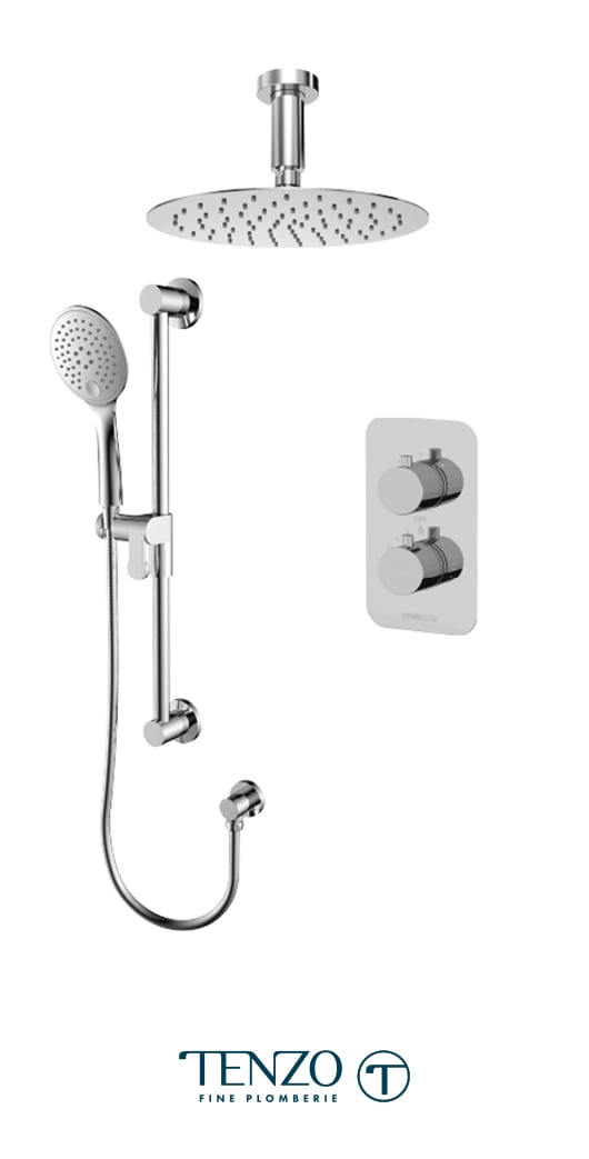 RUT32-21131-CR - Shower kit, 2 functions