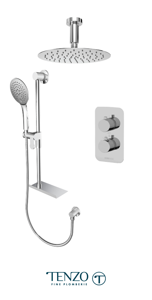 RUT32-21331-CR - Shower kit, 2 functions
