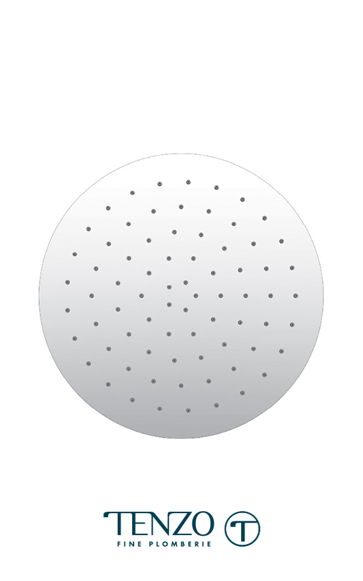 CSH-10-R-CR - Ceiling shower head round 25x25cm [10po] chrome