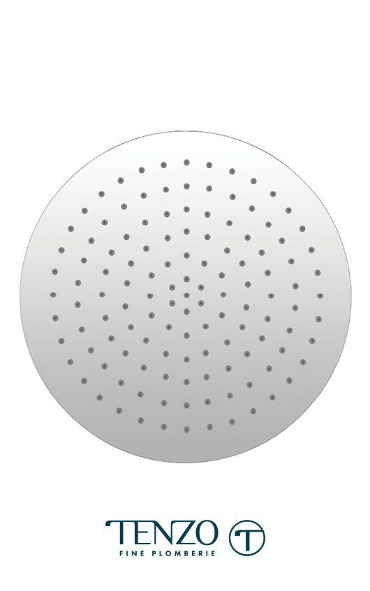 CSH-12-R-CR - Ceiling shower head round 30x30cm [12po] chrome