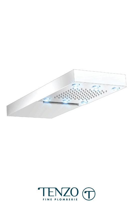 WTS2L-CR - Shower head wall-mounted stainless steel