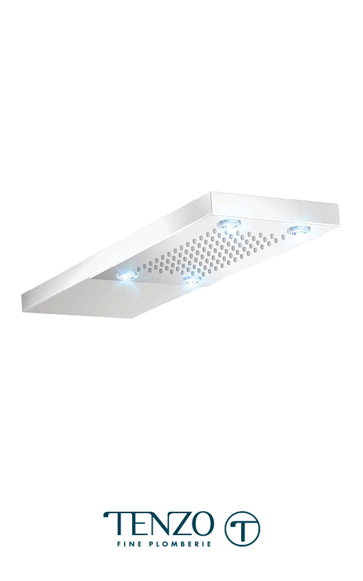 WTS3L-CR - Shower head wall-mounted stainless steel