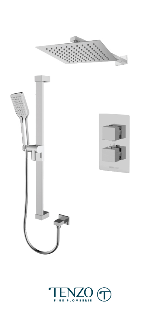 SLT32-20111-CR - Shower kit, 2 functions